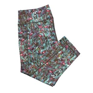 CVG Constantly Varied Gear Flamingo Capri Leggings